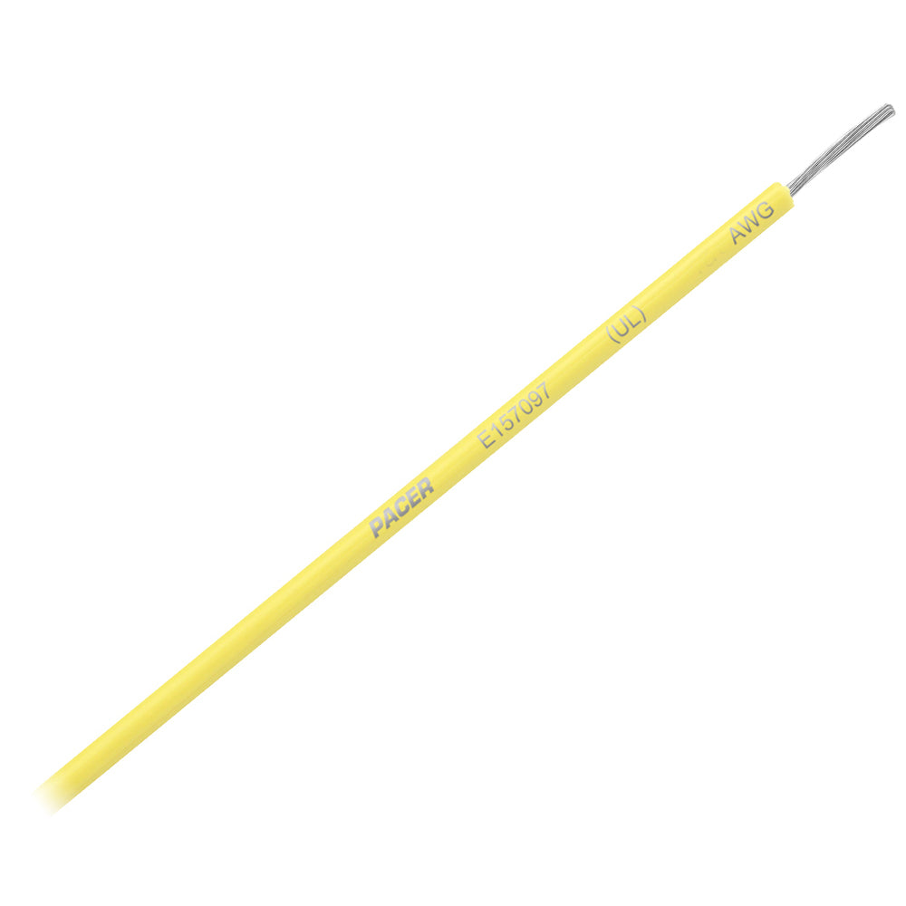 Pacer Yellow 8 AWG Primary Wire  25 WUL8YL25