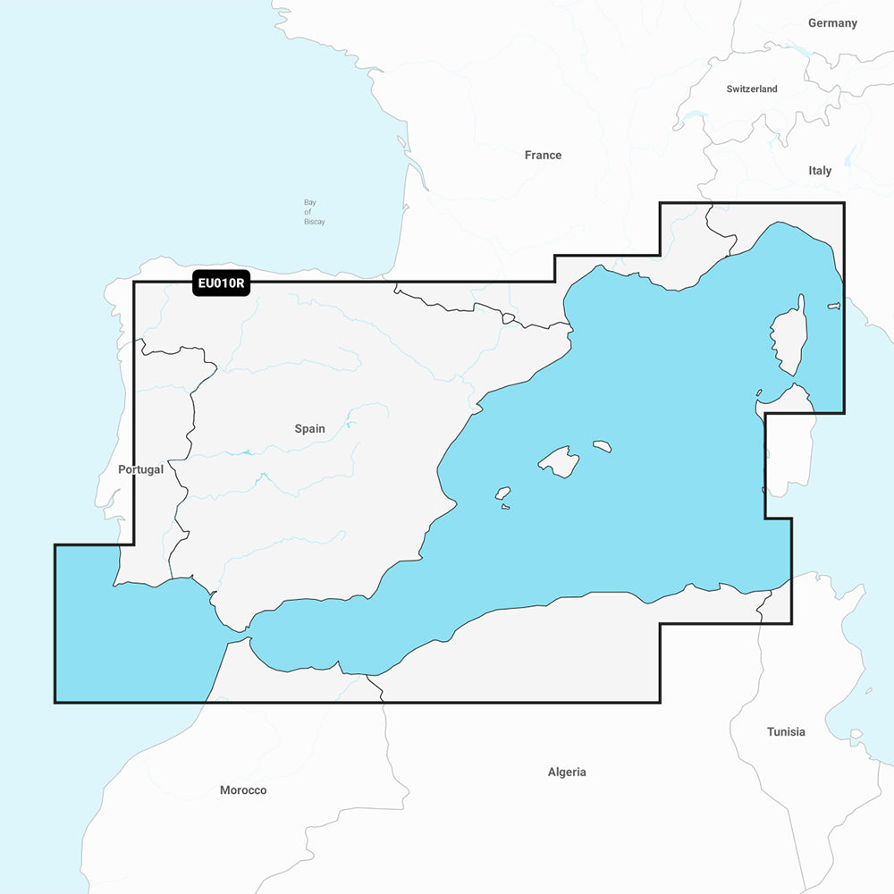 Garmin Navionics NSEU10R  Spain Mediterranean Coast  Marine Chart 010C123720