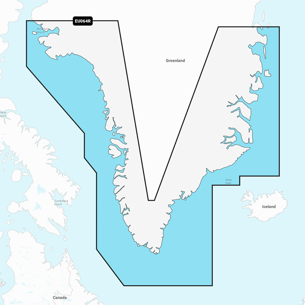 Garmin Navionics NSEU064R  Greenland  Marine Chart 010C125920