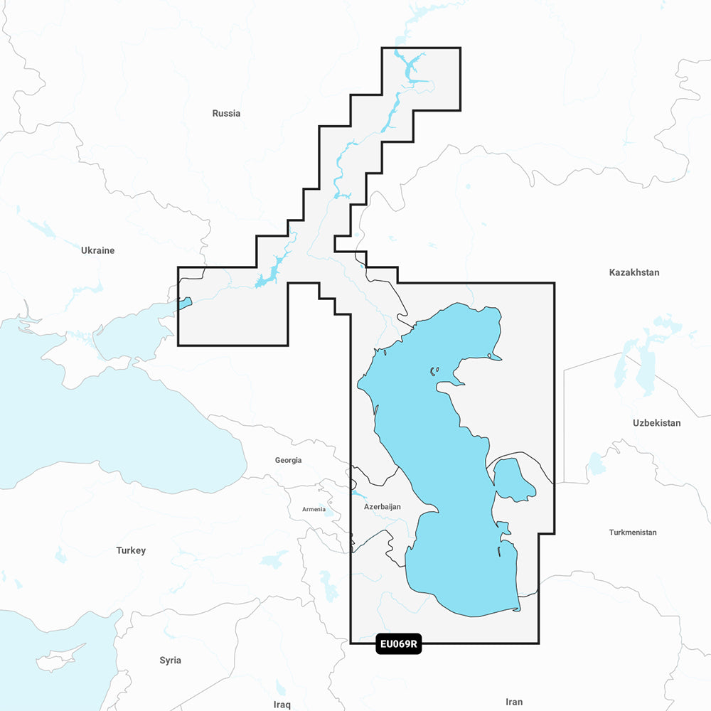 Garmin Navionics NSEU069R  Caspian Sea  Lower Volga  Marine Chart 010C126420
