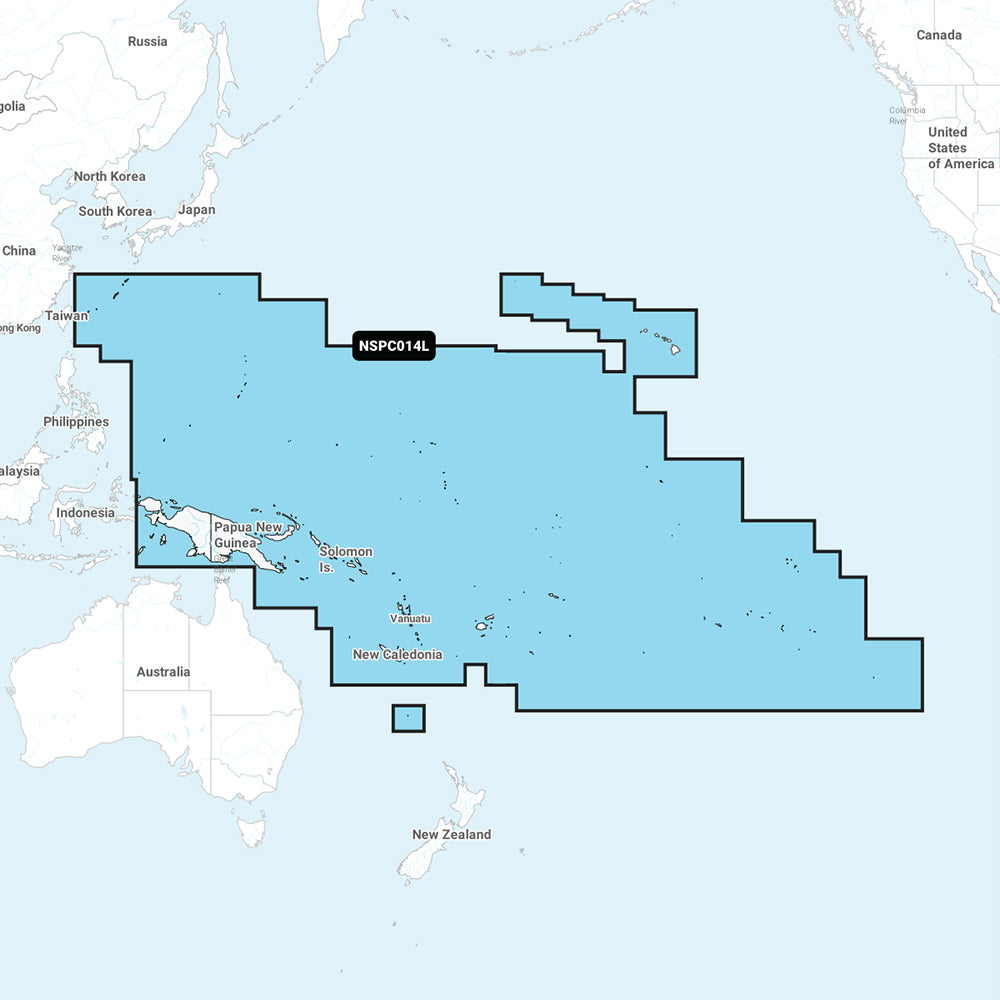 Garmin Navionics NSPC014L  Pacific Islands  Marine Chart 010C127920