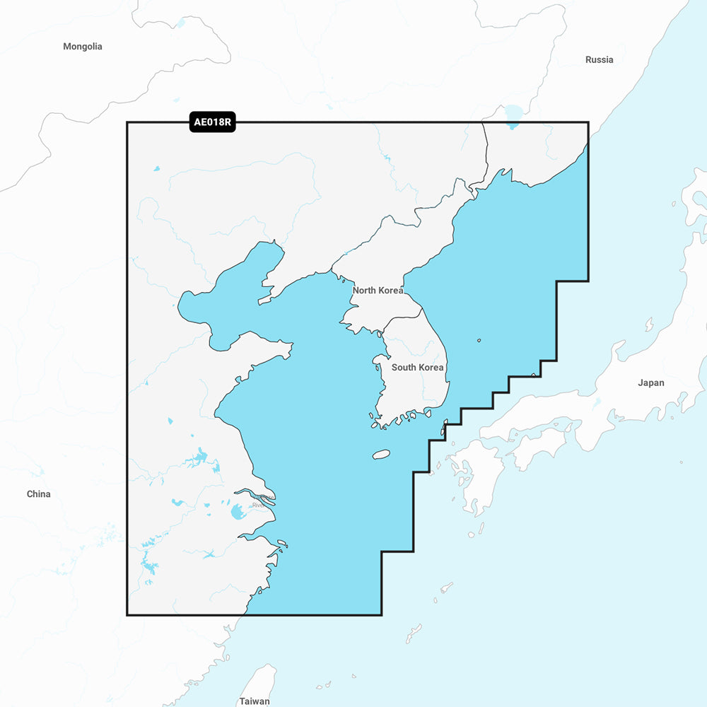 Garmin Navionics Vision NVAE018R  Yellow Sea Marine Chart 010C121600