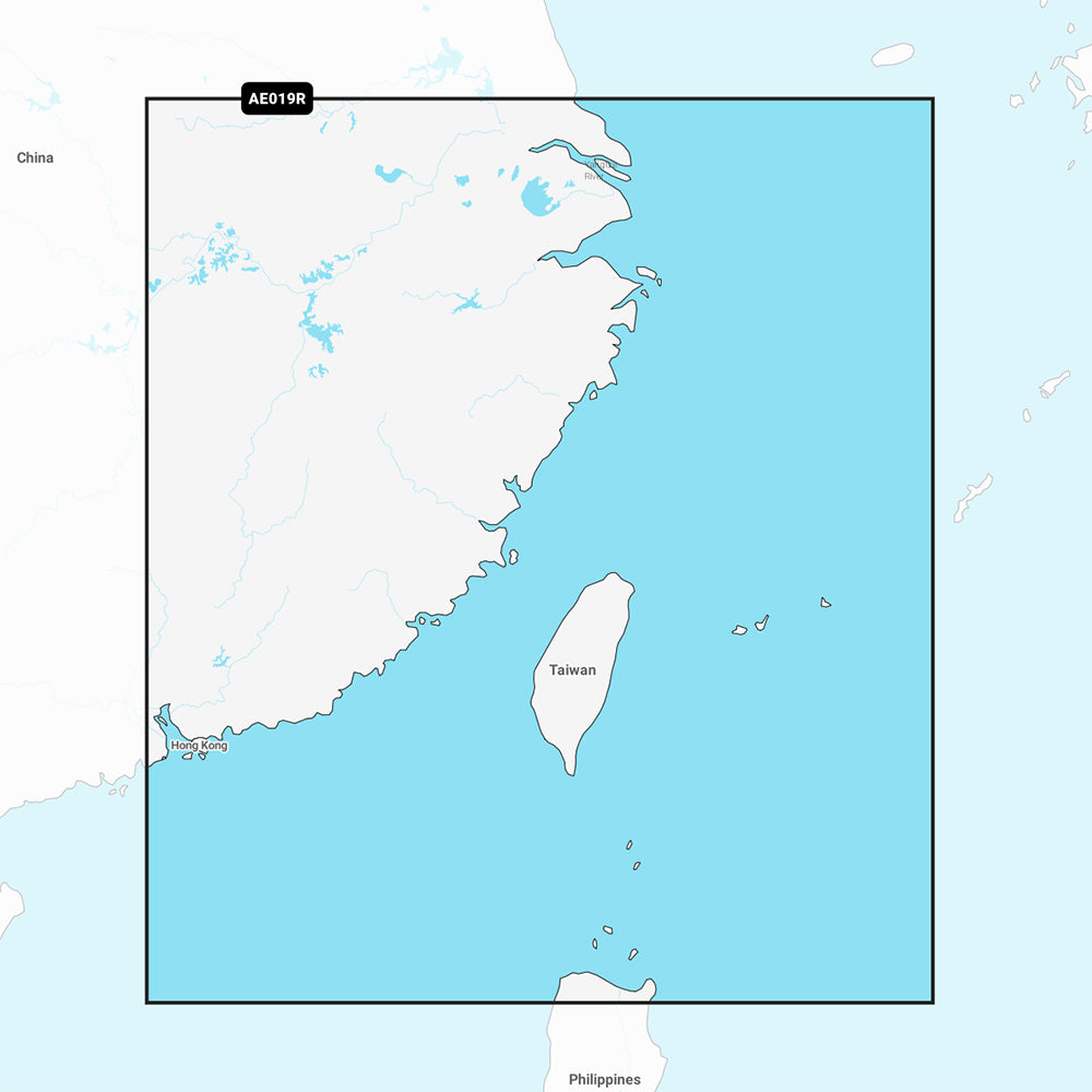 Garmin Navionics Vision NVAE019R  Taiwan  Marine Chart 010C121700