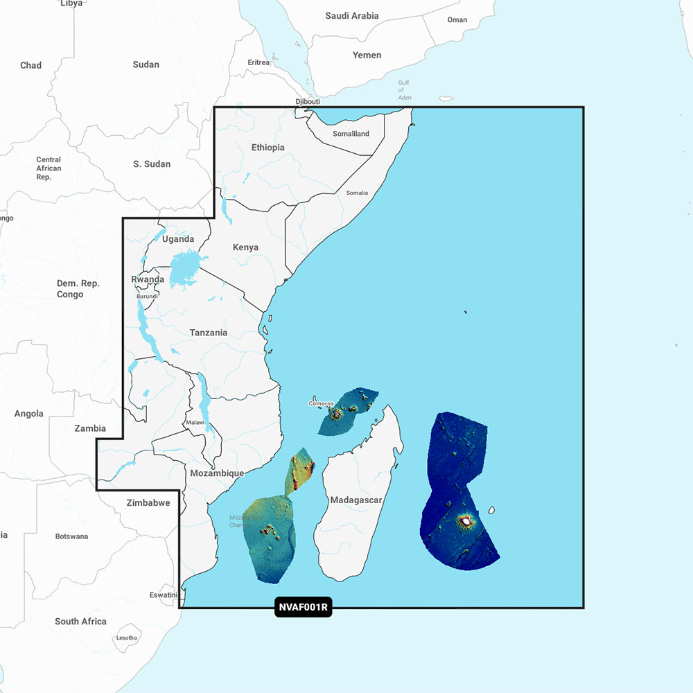 Garmin Navionics Vision NVAF001R  Africa East  Marine Chart 010C122400