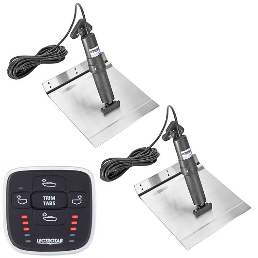 Lectrotab XKA Aluminum Alloy Trim Tab Kit wMLC1 Control  12 x 12 XKASML12X12A