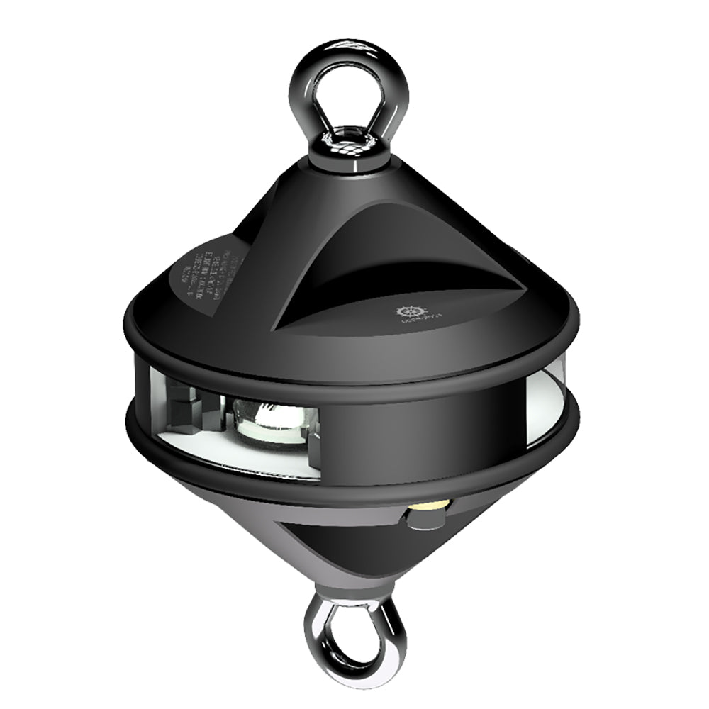 Lopolight Series 200012  Hoist Light  2NM  White  Black Housing 200012G2H1CB