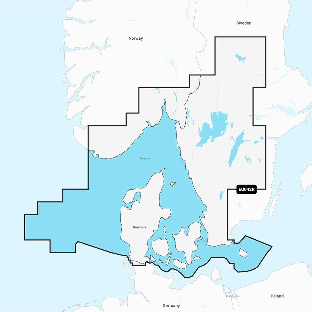 Garmin Navionics Vision NVEU042R  Oslo to Trelleborg  Marine Chart 010C124500