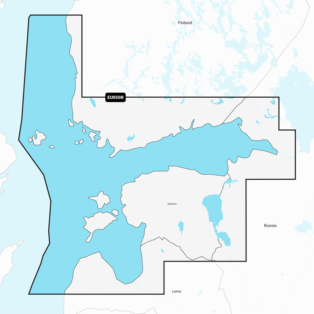 Garmin Navionics Vision NVEU050R  Gulf of Finland  Riga  Marine Chart 010C124900