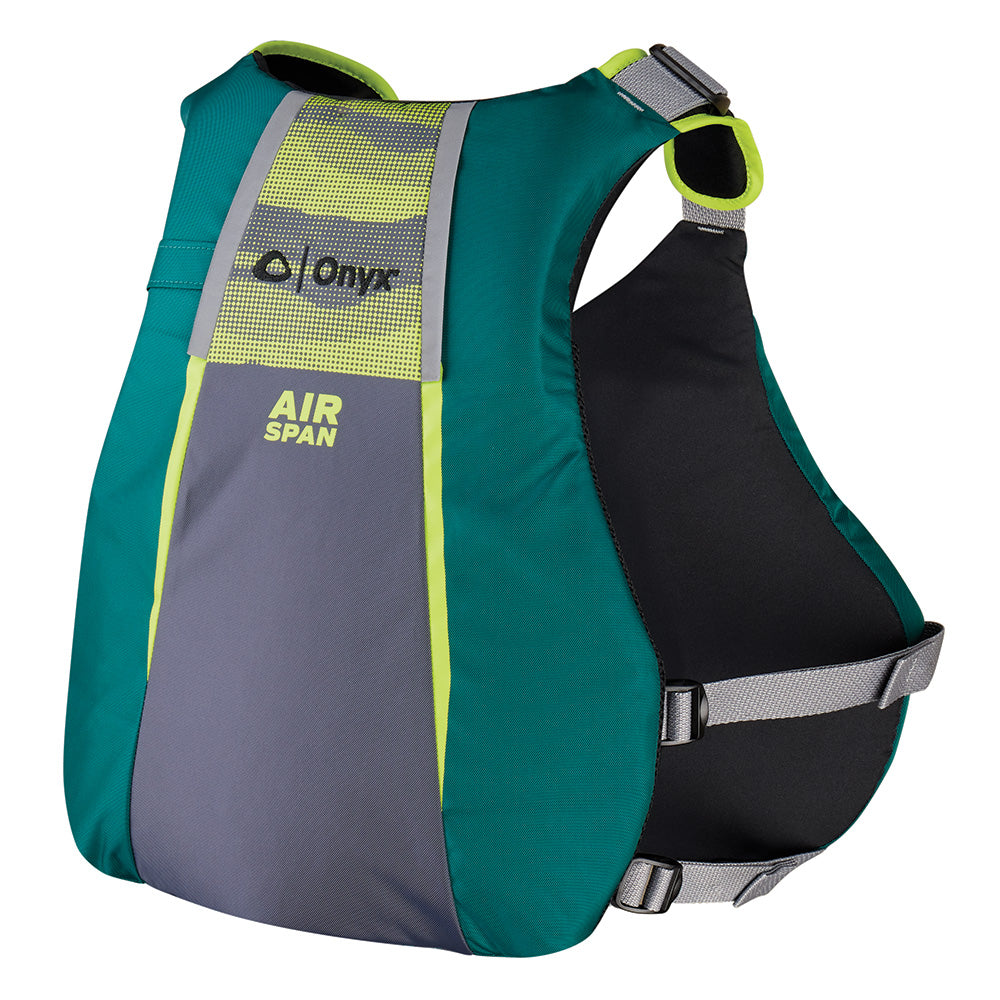 Onyx Airspan Angler Life Jacket  XSSM  Green 12320040002023