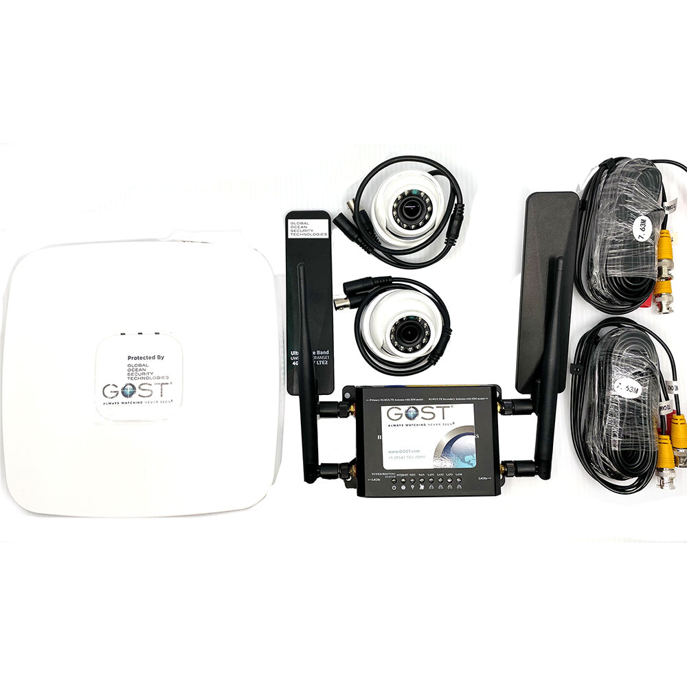 GOST Watch HD XVR Base Package w4TB Hard Drive fUp To 8 Cameras GWHDXVR