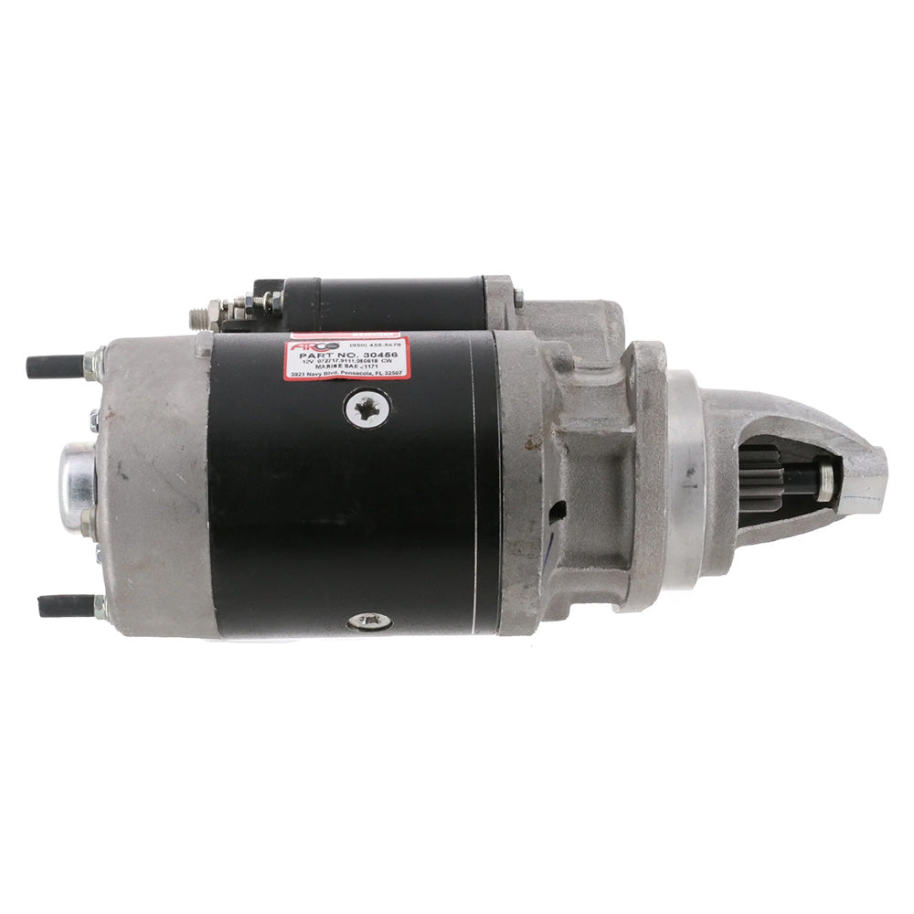 ARCO Marine Top Mount Inboard Starter  Clockwise Rotation 30456
