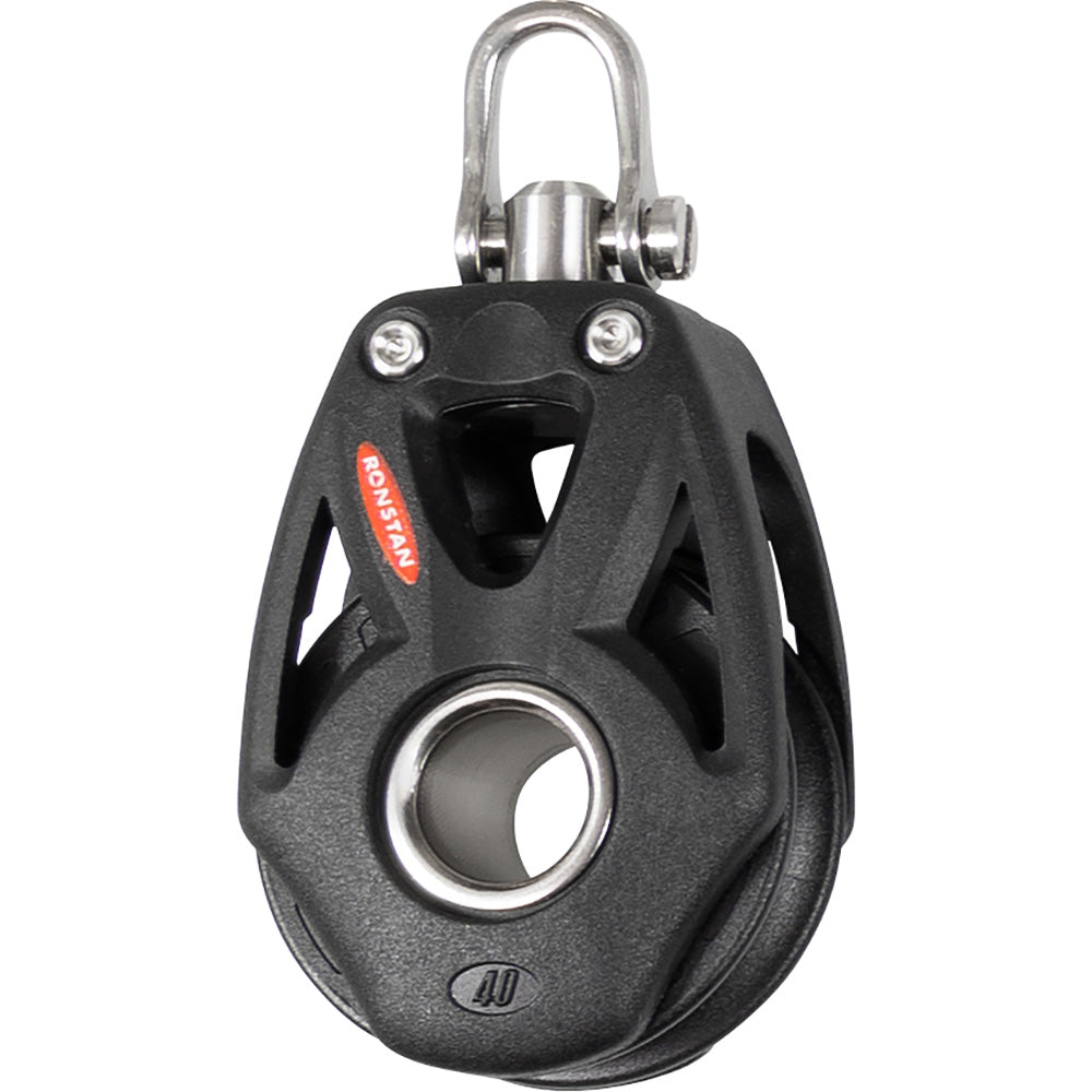 Ronstan Series 40 Orbit Single Block wBecket  Swivel Head RF48100