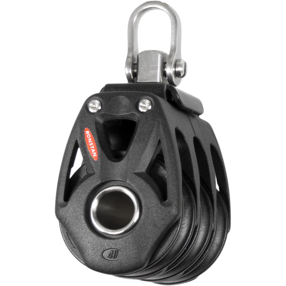 Ronstan Series 40 Orbit BB Triple Block wSwivel Shackle RF48300