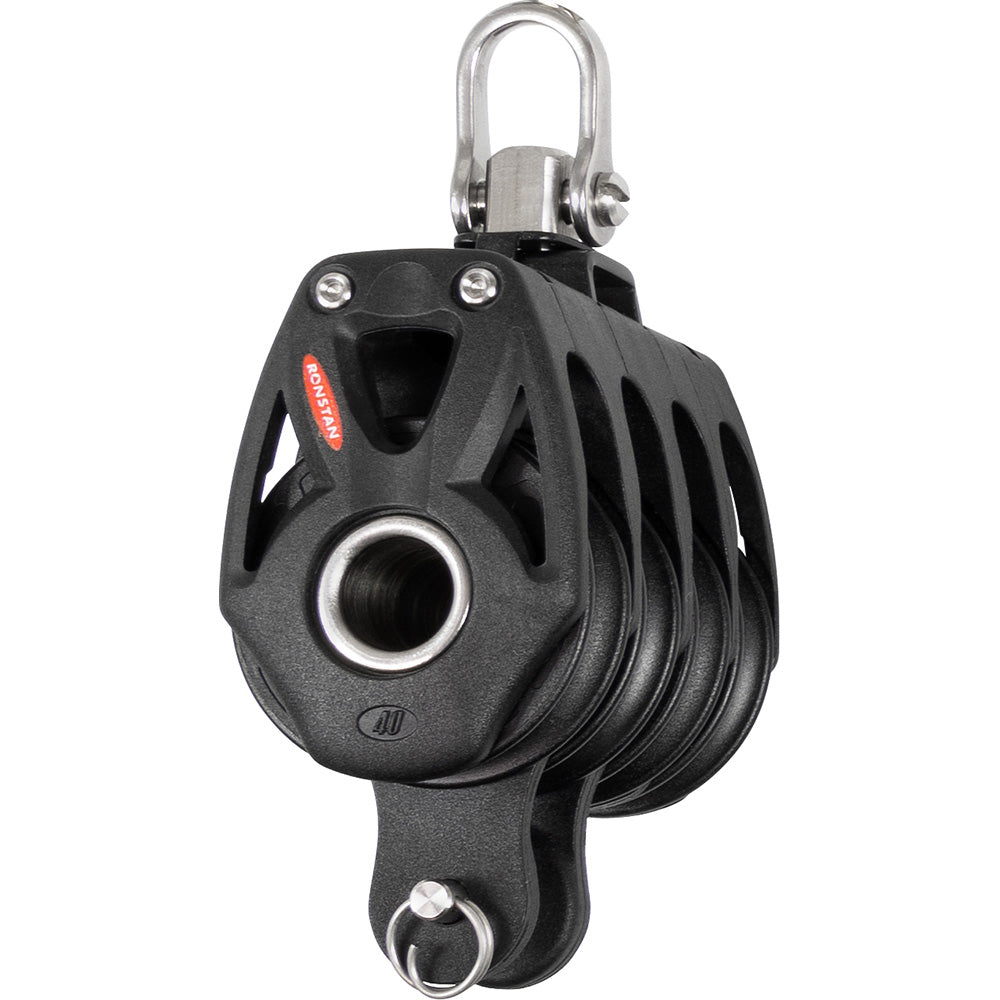 Ronstan Series 40 Orbit BB Block wBecket  Swivel Shackle RF48410