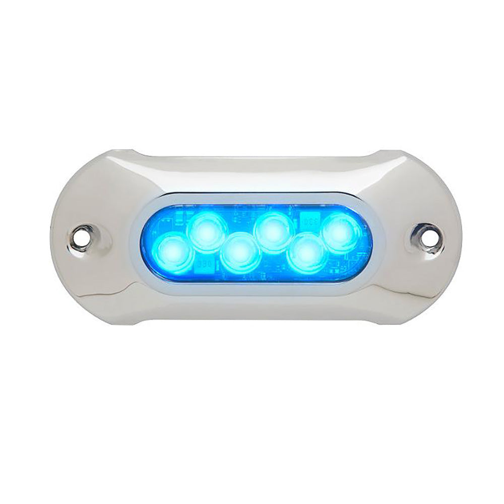 Attwood LightArmor HPX Underwater Light  6 LED  Blue 66UW06B7