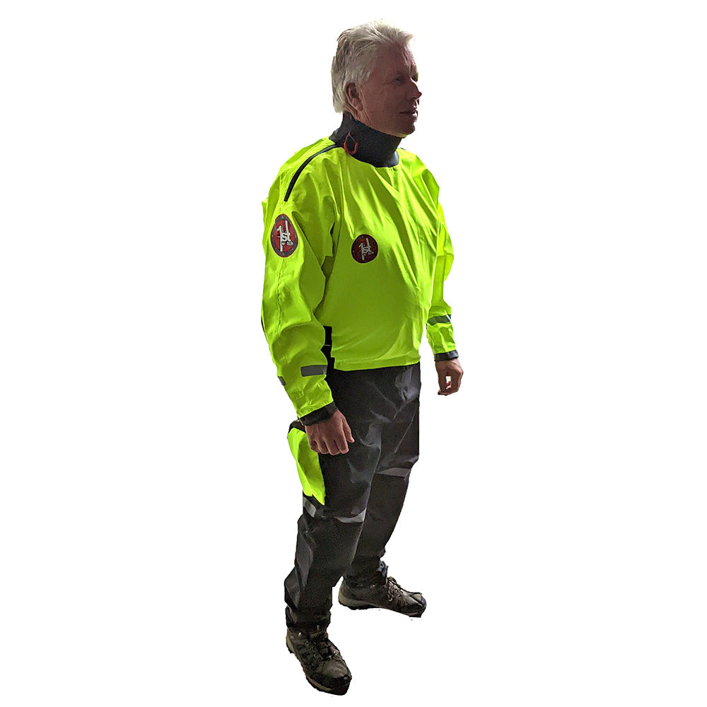 First Watch Emergency Flood Response Suit  HiVis Yellow  LXL FRS900HVLXL