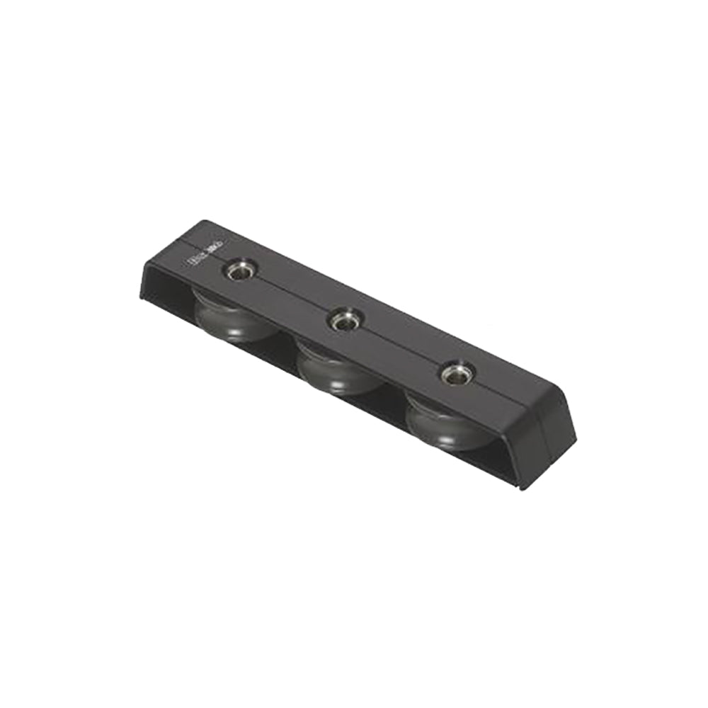 Barton Marine Deck Organizer  Size 2  3 Sheave  Black 81683B