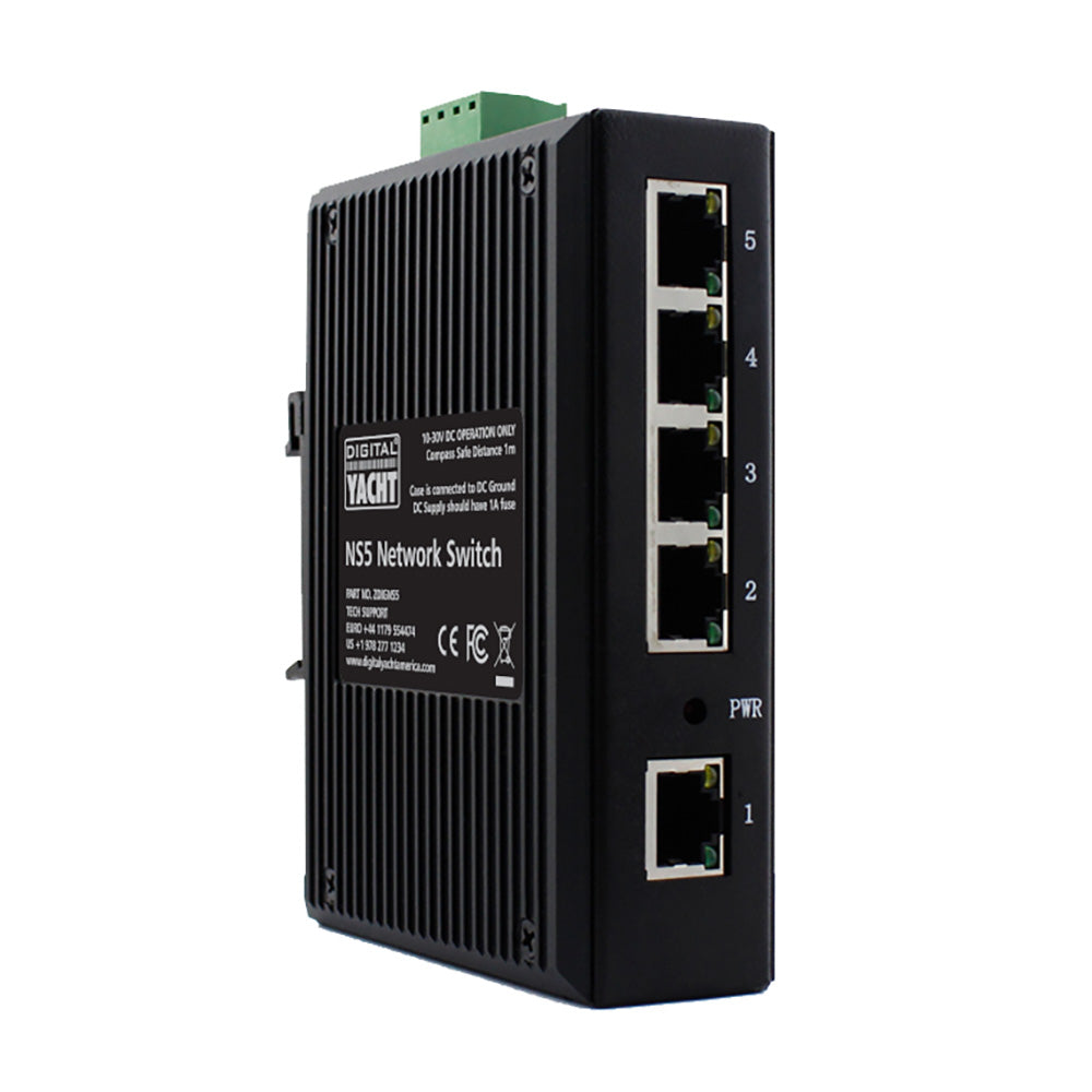 Digital Yacht NS5 5 Port Marine Network Switch ZDIGNS5