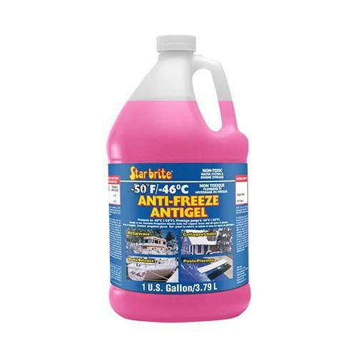 Starbrite STR-31400R Sea Safe Non-Toxic Anti-Freeze, -50F Pack of 3