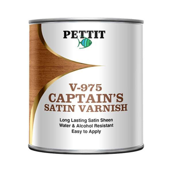 Pettit Captain's Satin Sheen Varnish- Quart