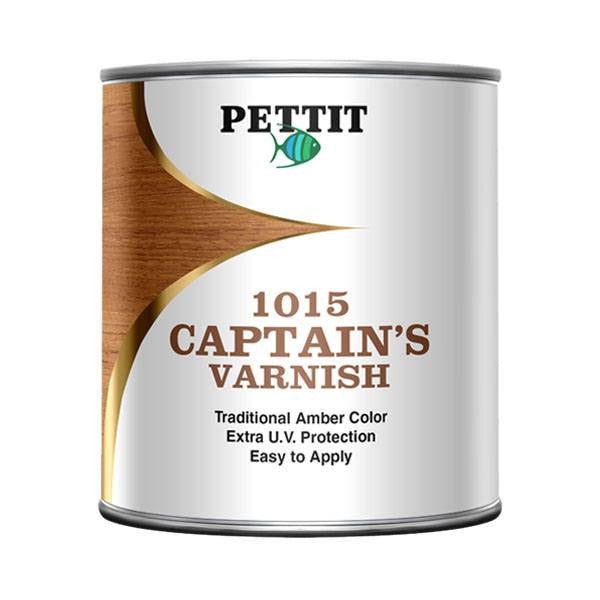 Pettit Captain's Varnish Traditional Marine Varnish